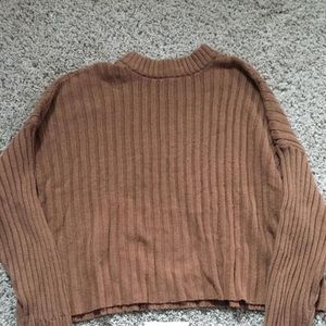 Cropped sweater